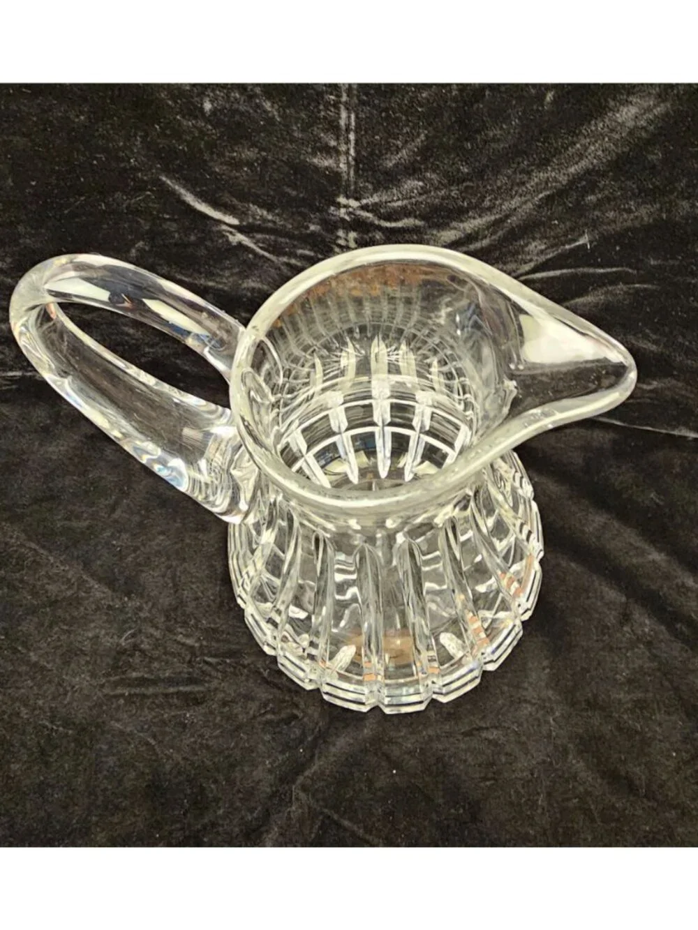 Badash Crystal Alice Pattern Vintage Cut Glass Pitcher 8